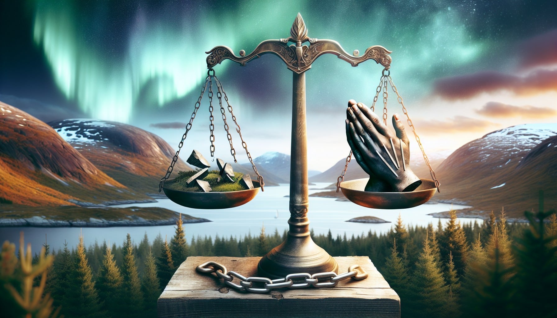 Forsoningsjustis – illustrasjon