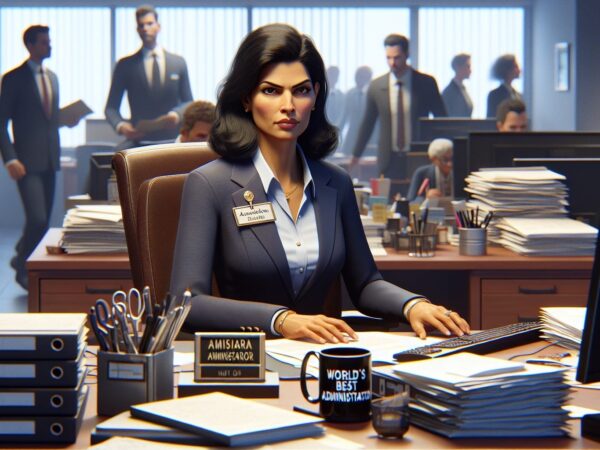 Rettens administrator – illustrasjon
