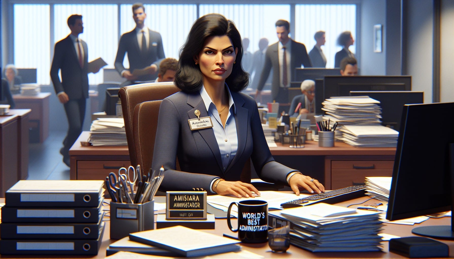 Rettens administrator – illustrasjon