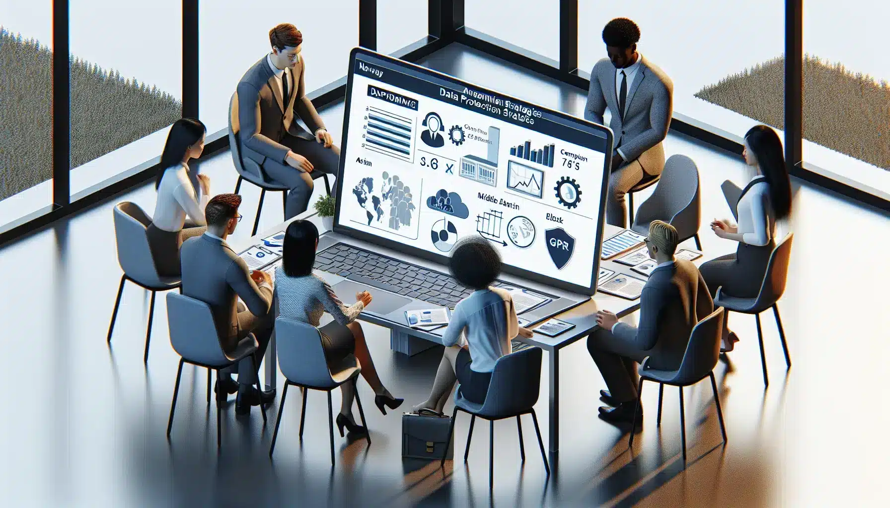 Personvern og gdpr: hvordan sikre lovlig håndtering av personopplysninger i din virksomhet 2 Gdpr definerer flere kjerneprinsipper for hvordan virksomheter skal håndtere personopplysninger. Disse prinsippene sikrer rettferdig og sikk – illustrasjon