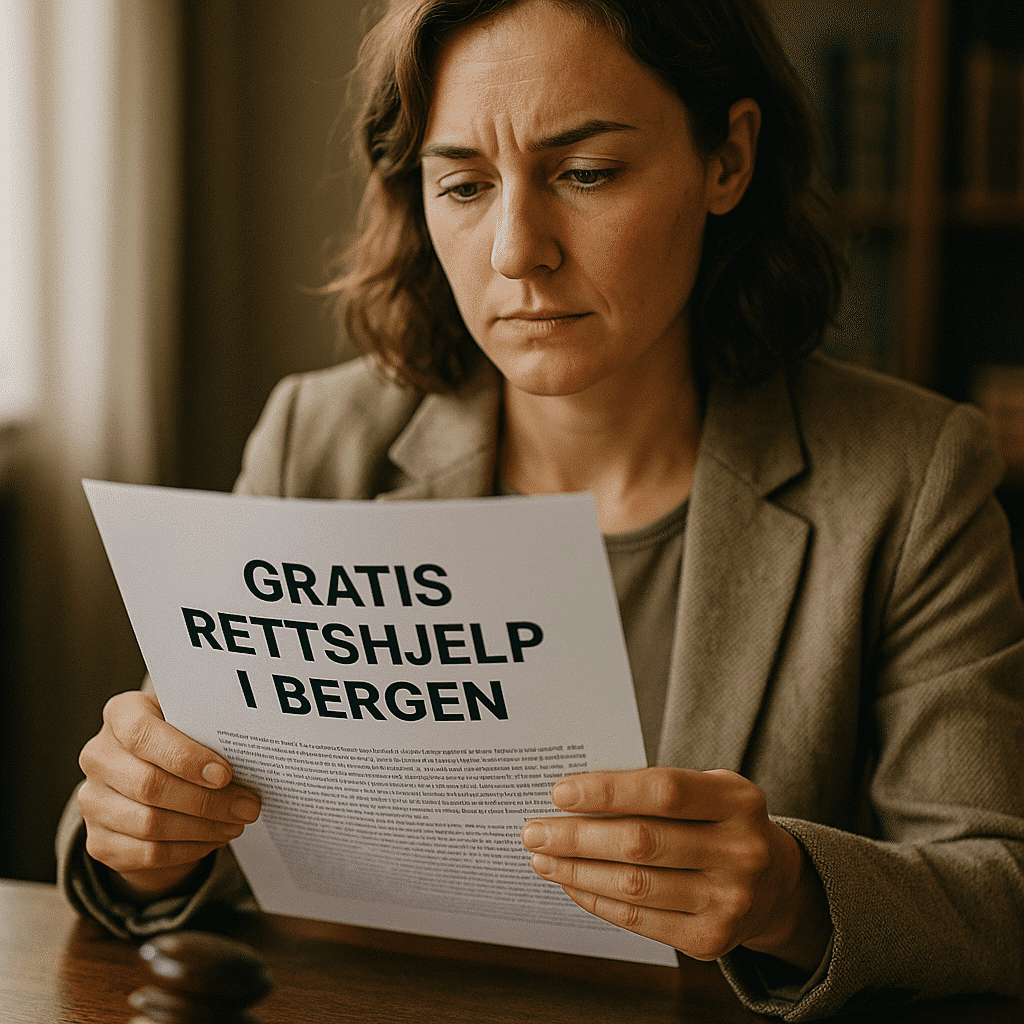 Gratis rettshjelp i bergen: dine rettigheter og muligheter – illustrasjon