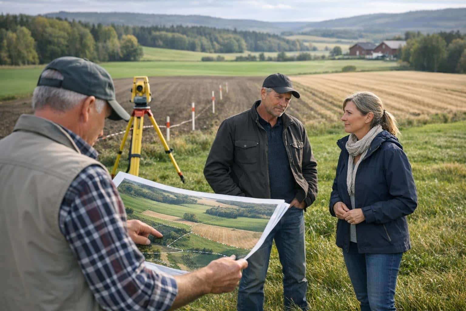 Jordskifteprosesser fra a til å: rettferdig fordeling av eiendom for grunneiere – jordskifte gir rettferdig fordeling av eiendom, løser konf